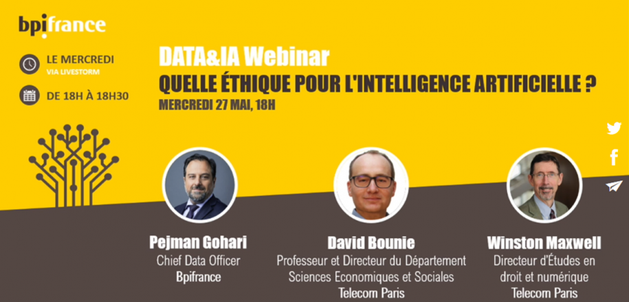 [Replay Webinar] Quelle éthique pour l’intelligence artificielle ? (Bpifrance)